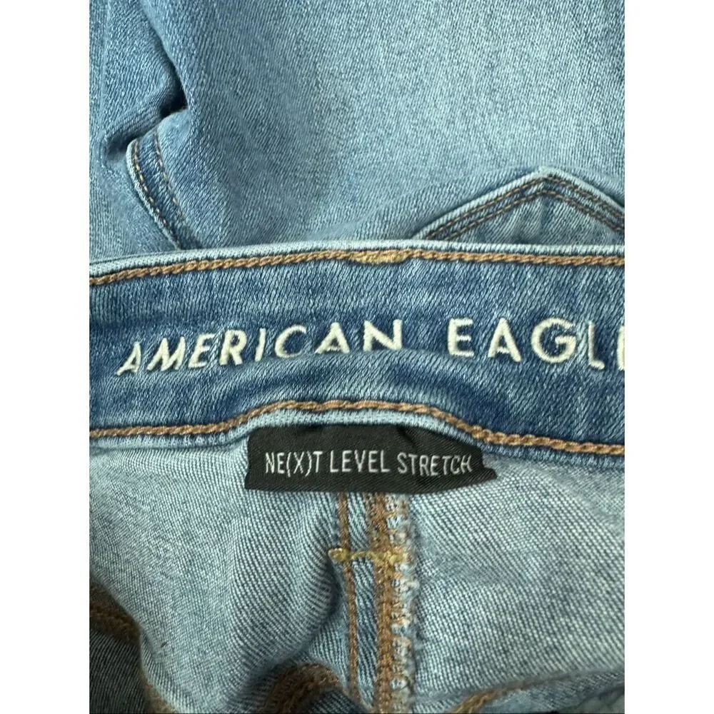 American Eagle Next Level Stretch Hi-Rise Jegging Jeans Size 0